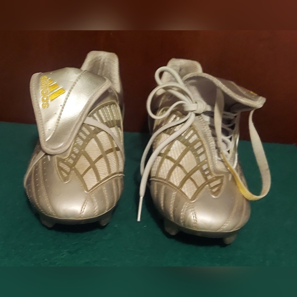 ADIDAS PREDATOR CLIMACOOL MEN'S SILVER SYNTHETIC ATHLETIC SOCCER SHOES SIZE 13 - Picture 6 of 15
